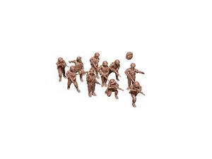 US Marines - Vietnam - 10 minis - USMC - 28 mm 1/56 Scale - Picture 1 of 3