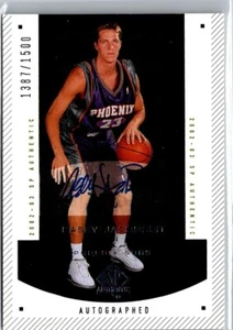 2002-03 SP Authentic Casey Jacobsen RC Auto 1387/1500 #163 - Picture 1 of 2