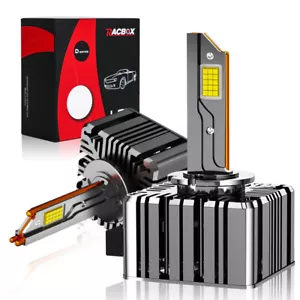 D1S D1R LED Headlight Bulbs Hi-Lo Beam White Replace HID Xenon Conversion Kit - Picture 1 of 14