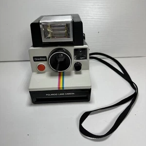 Vintage Polaroid One Step Rainbow SX-70 Instant Land Camera Magicflash UNTESTED - Picture 1 of 8