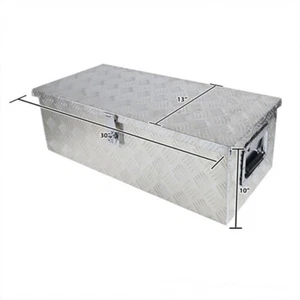 LABLT 30" Aluminum Truck Trunk Pickup Bed Trailer ATV Lockable Storage Tool Box - Bild 1 von 5