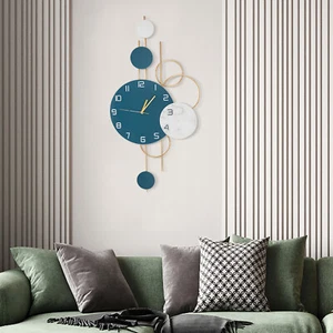 Large Wall Clock Modern Battery Operated for Bedroom Office Kitchen Home Decor - Picture 1 of 16