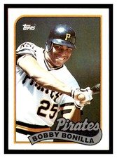 1989 Topps #440 BOBBY BONILLA Pittsburgh Pirates