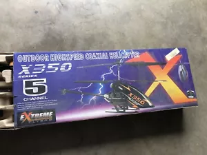 Extreme Flyers X350 5 Channel Helicopter + Parts Untested As Is No Remote VB10 - Picture 1 of 10