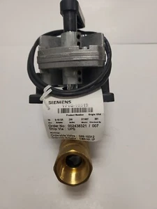 Siemens 171G-10363 Valvola a sfera + attuatore - Foto 1 di 16