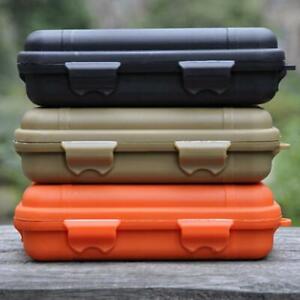 Waterproof Outdoor Survival Container Storage Case Shockproof Plastic Carry Box