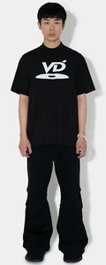 Vuja de DVD T-Shirt schwarz Herren Größe Medium neu ohne Etikett Ken Iijima Designer " - Bild 1 von 10