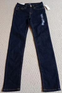 Gap Kinder Mädchen Größe 8 Slim Blau Denim Jeans Super Skinny Fit Hose 22 - Bild 1 von 12