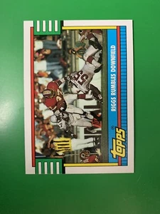 1990 Topps Riggs Team Leader Redskins #524 VAR no disclaimer - Picture 1 of 2