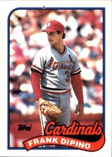 1989 Topps Traded TIFFANY #24T Frank DiPino ST. LOUIS CARDINALS