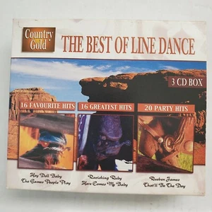 Country Gold The Best Of Line Dance 3 CD Box Set Open Box 16Fav 16Great 20Party - Picture 1 of 9