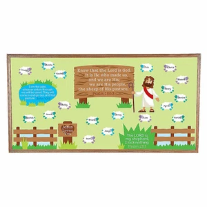 The Lord Is My Shepherd Bulletin Board Set, Educational, 42 Pieces - Picture 1 of 3