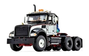 First Gear 50-3456 Mack Granite® MP Tractor Black/Silver w/Blackout Wheels 1/50 - Picture 1 of 1