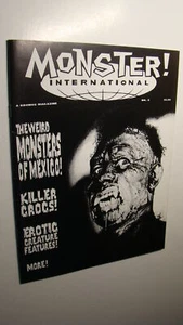 MONSTER! INTERNATIONAL 2 *HIGH GRADE* FAMOUS CLASSIC HORROR ZOMBIE MEXICO - Picture 1 of 2