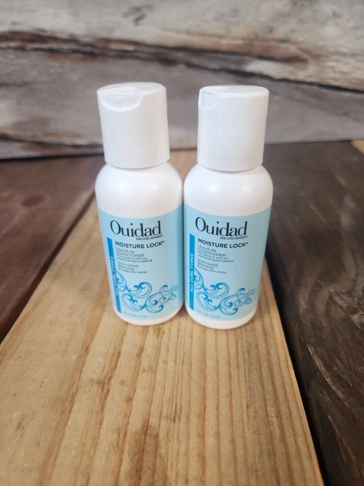 2PK Ouidad Moisture Lock Acondicionador para Rizos Viaje 2.5 OZ Foto 1 de 1