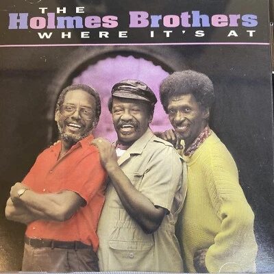 THE HOLMES BROTHERS - Where It's At - CD - ** NEAR MINT Condition** 2XB - Image 1 of 2