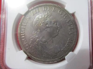 1804 BANK OF ENGLAND 5 SHILLINGS / BANK DOLLAR NGC XF-45 GEORGE III #MF-6332 - Picture 1 of 4