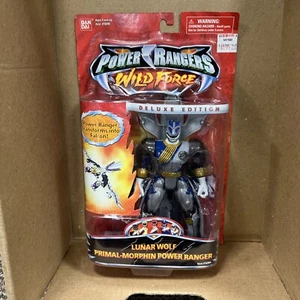Power Rangers Wild Force Lunar Wolf 2002 edición de lujo sellado de fábrica - Imagen 1 de 8