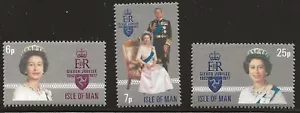 Isle of Man Scott #96-98, Singles 1977 Complete Set FVF MNH - Picture 1 of 1