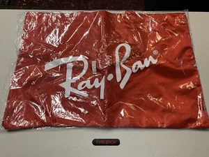 Ray Ban XL Red Tote Bag 25.5 x 17 - 25.5” x 17" - Brand New In Original Bag - Picture 1 of 4