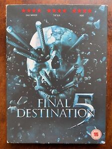 Final Destination 5 DVD 2011 Muerte Acecho Gore Terror Suspense Película Con