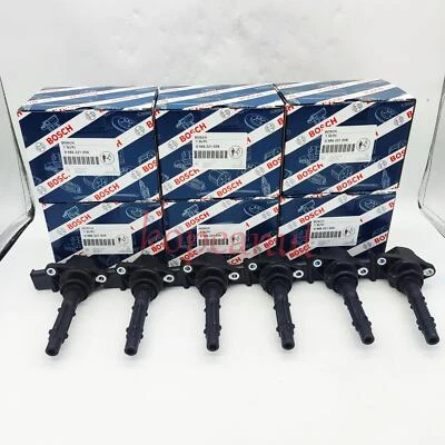 Bobina de encendido 6 piezas 0986221058 para MERCEDES CLK350 CLK550 E350 E550 GL450 Bosch Foto 1 de 4