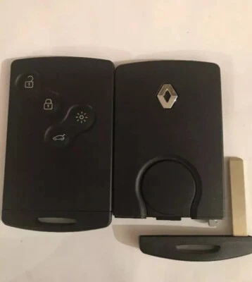 Carte Vierge Complète Mains Libre Clio 4 Captur Keyless Go Hitag Aes 4a