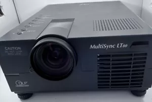 NEC LT80 DLP Projector W/case And Manual Good Lamp - Picture 1 of 7