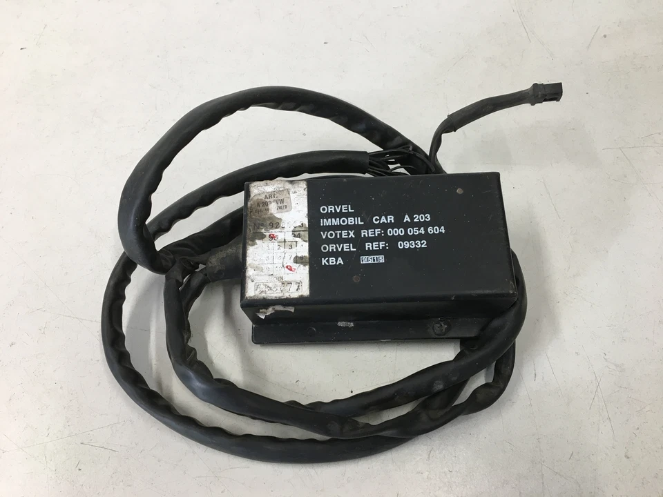 Steuergerät Wegfahrsperre Orvel Immobil Car A 203 Votex R VW Golf II 000054604 - Bild 1 von 3