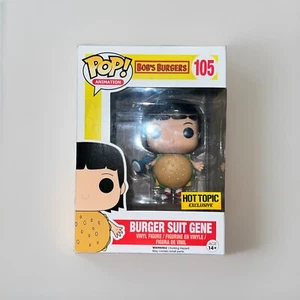 Funko Pop! 105 Bobs Burgers Traje de Hamburguesa Gene HT LE Figura Coleccionable Juguete de Zorro - Imagen 1 de 16