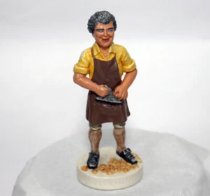Sebastian Miniature CHRIS CARPENTER 1984 Vintage Hand Painted Figurine Nice - Imagen 1 de 8
