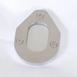 R&G Kickstand Shoes Silver Aprilia Tuono V4 1100 2015 - 2023 - Picture 1 of 1