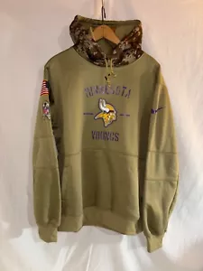 Minnesota Vikings Football Nike Salute To Service Swearshirt Herren L NEU Neu ohne Etikett - Bild 1 von 4