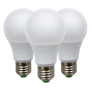 3pcs equivalent 60W E27 A19 / A60 5W LED Low voltage bulb warm white 12-24V #H - Picture 1 of 3