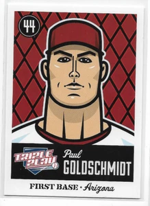 Paul Goldschmidt 2012 Panini Triple Play #3 - Picture 1 of 1