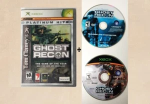 XBOX Bundle Set Tom Clancy GHOST RECON Platinum Hits Microsoft Game PLUS 2 Bonus - Foto 1 di 9