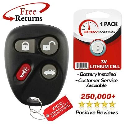 For 2000 2001 2002 2003 2004 Saturn L-Series Keyless Entry Key Remote Fob - Image 1 of 4