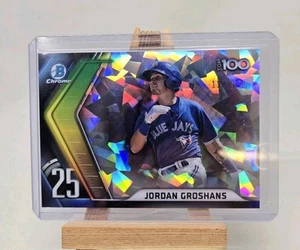 Jordan Groshans /150 Atomic Refractor 2022 Bowman - Chrome Bowman Scouts Top 100 - Picture 1 of 3