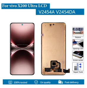 For vivo X200 Ultra OLED LCD Display Touch Screen Digitizer Assembly W/Frame - Picture 1 of 1