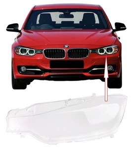 LEFT HEADLIGHT LAMP GLASS LENS COVER LAMPSHADE for BMW F30 F31 2011-2014 - Picture 1 of 5