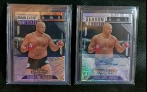 2025 Panini Contenders PFL - Fedor Emelianenko Gold /10 Main Card Auto UFC MMA - Picture 1 of 6