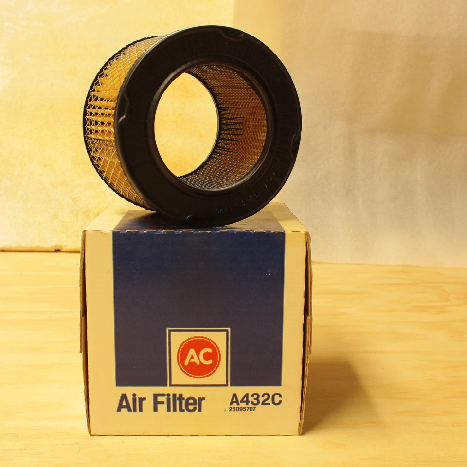 Filtro de aire del motor AcDelco 25095707 GM OEM A432C para 1987989 Beretta Corsica 2,8 L Foto 1 de 1