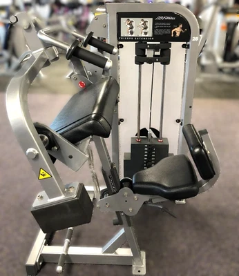 Prensa tríceps life fitness firma plata Foto 1 de 4