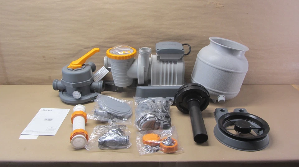 Flowclear 58663E,  1500 gal. Sand Filter Pump - Image 1 of 4