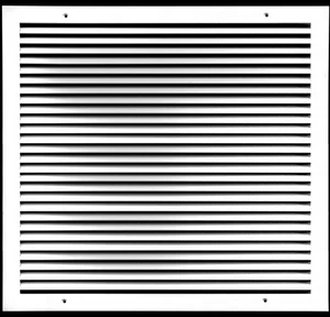 HVAC Premium 16 X 16 Aluminum Return Grille - Easy Air Flow - Linear Bar Gril... - Picture 1 of 8