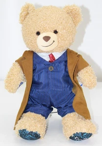 BBC Doctor Who Teddy Bear Doll Plush Collector B-A-B 10th Tennant 17" Build A - Picture 1 of 18