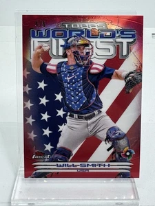 2023 Finest #2000-20 Will Smith 2000 Topps Finest World's Finest Red Ref. /5 - Picture 1 of 2