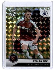 2021 Panini Mosaic Premier League Gold Mosaic Prizm Declan Rice West Ham United - Bild 1 von 2
