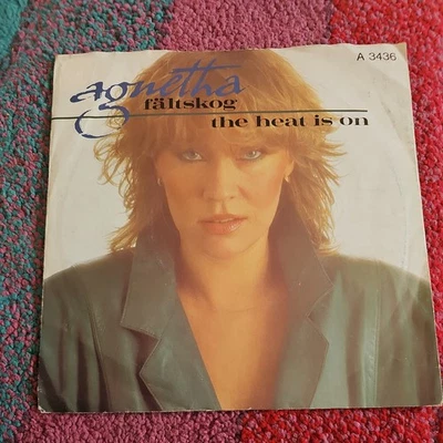 Agnetha Fältskog – The Heat Is On epic Uk Promo A3436 - Image 1 of 4