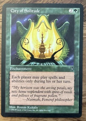 City of Solitude * Visions  Light Play - MTG Rare - Image 1 of 3